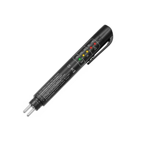NATEFEMIN Precise Brake Fluid Quality Tester, Suitable for Any Vehicle, Ensuring Road Safety