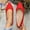 Red, variant on YOUYEDIAN Womens Flat Shoes Dress Slip on Non Slip Loafers Spring Summer Business Walking Shoes Comfortable Closed Toe Orthopedic Shoes (Red)