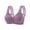 Purple-1, variant on Aofany Front Closure Bras for Older Women Full Coverage Wireless Bras for Seniors Comfort Front Close Push Up Bras with Back Support Everyday Bras, 36B/C-50B/C