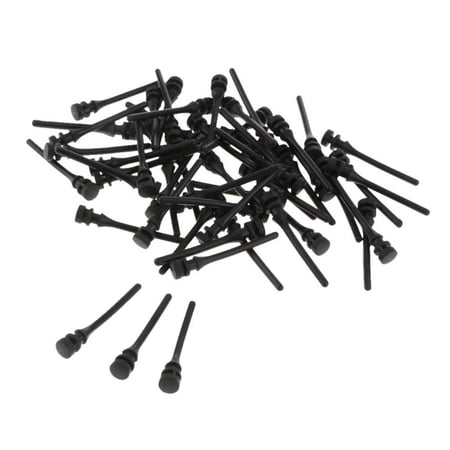 20 Pieces PC Fan Silicone Rubber Screw Rivet Holders, Black | Walmart ...
