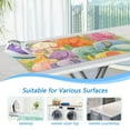 thumbnail image 5 of Cute Little Elephants Ironing Board Covers Heat Resistant Ironing Pad Mat Portable for Travel Washer Dryer Table, 5 of 6