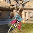 thumbnail image 3 of Goodbye Summer Shih Tzu Hello Fall Time for School Acrylic Keychain Lion Dog Lover Gifts Collar Charm Tag Keyring - 02014, 3 of 5
