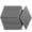 Grey-12 Pack (48 SF), variant on Eva Interlocking Foam Floor Tiles Black 12 Pack (48 SF) Exercise Protective Flooring