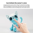 thumbnail image 3 of Smart Robotic Puppy Mini Electric Pet Dog Juguete Interactivo Intelligent Talking Puppy Regalos De Cumpleaños Regalo De Navidad Juguete Para Niños Niños Niñas Eigraketly FN003364-02, 3 of 6