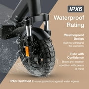 VMAX Electric Scooter - VX4 LT, Swiss Engineered Electric Scooters for Adults - 1600W Peak Power, 34-Mile Range, IPX6 Water Resistant, UL Certified Fast Electric Scooter
