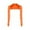 Orange, variant on Women Detachable Sleeves Outdoor Activities Solid Color Cycling High Elasticity Breathable Sports Arm Covers For Spring Summer And Fall