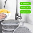 thumbnail image 2 of Bxaolu Sponges Kitchen Dish Sponge for Washing Dishes Cleaning Kitchen, All-Purpose, 6 Pack, Non Scratch, Rough Scrubbers Side for Non-Stick Cookware, Soft Microfiber Scrub Side for Dishes, 2 of 9