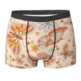 thumbnail image 1 of LAKIMCT Rétro 70S 60S Papillon Boxeurs Respirants pour Hommes, Ultra Doux et Absorbants, 1 of 9