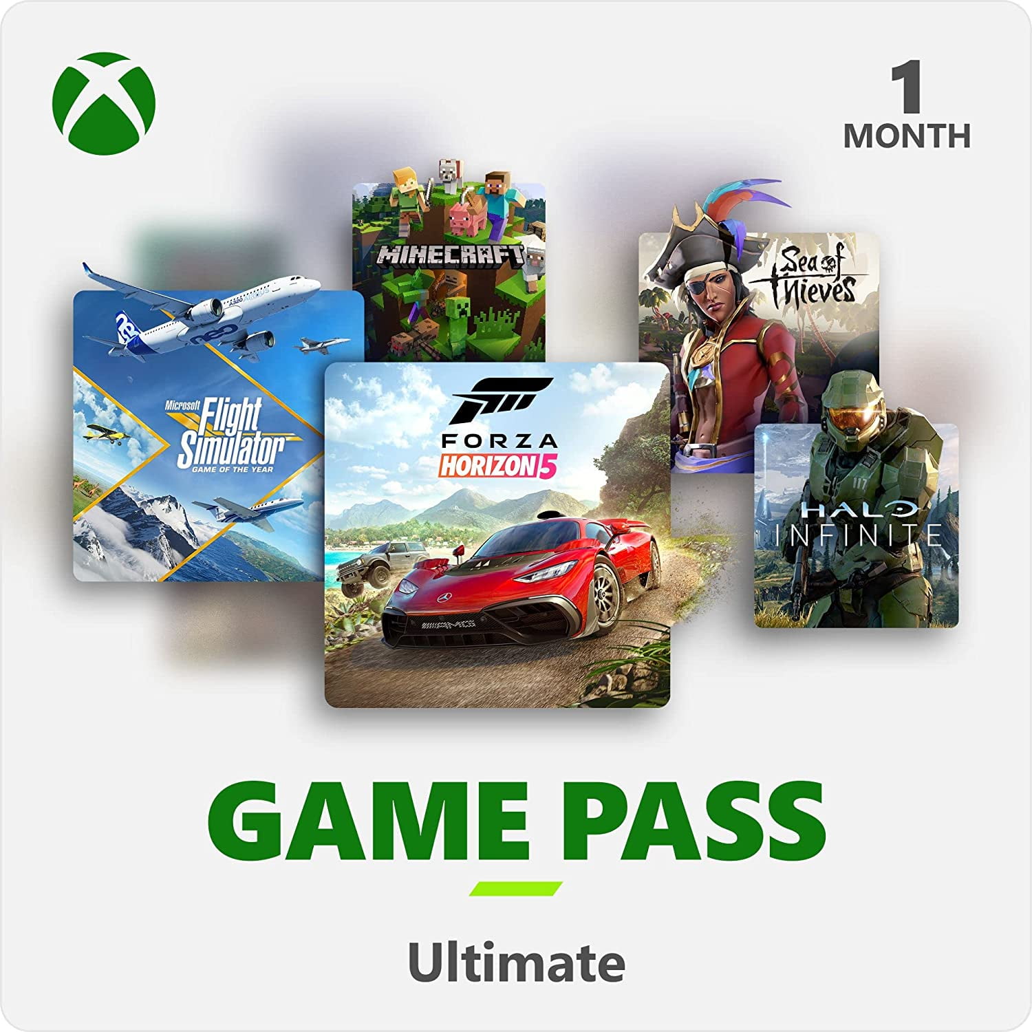 een vergoeding Realistisch doen alsof Xbox 1 Month Game Pass Ultimate, Microsoft, Xbox [Digital Download] -  Walmart.com