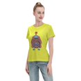thumbnail image 4 of T-Shirt Basique à Manches Courtes pour Femmes une Pièce Jinping, 4 of 6