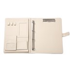 PU Carnet de notes en cuir Binder Loose Leaf Binder Dossier de planificateur personnel