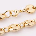thumbnail image 5 of EOEMY 11mm Charming Stainless Steel Yellow Gold Coffee Beans Link Chain Men Necklaces-Default, 5 of 5