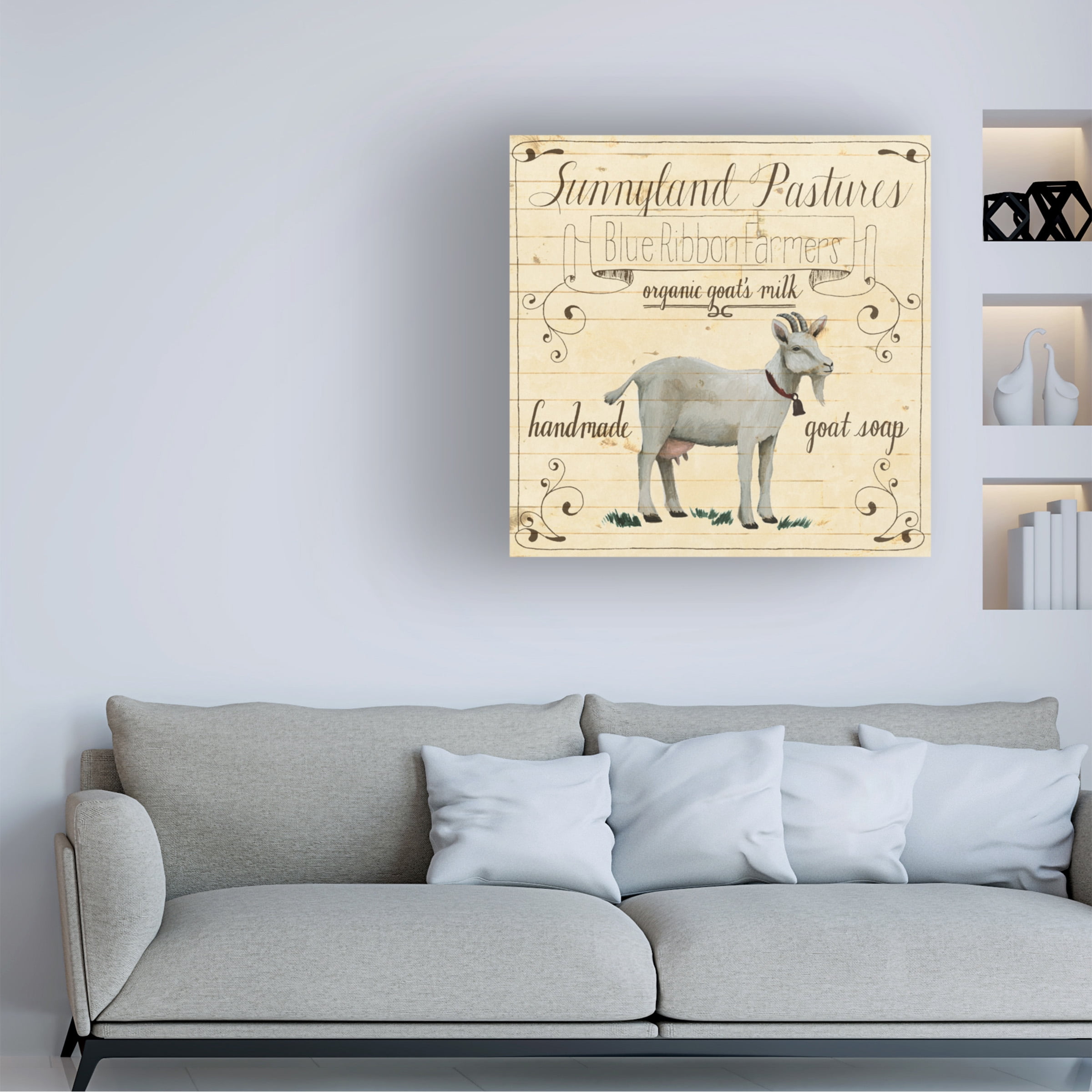 Grace Popp 'Animal Farm Collection IV' Canvas Art