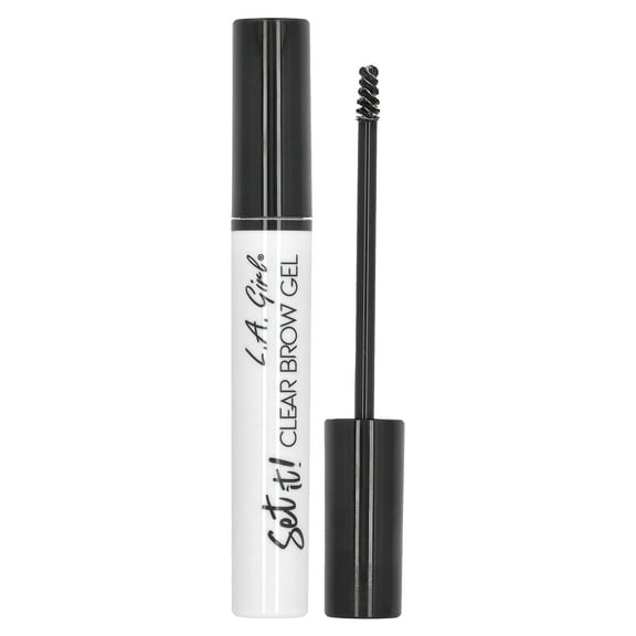L.A. Girl Set it! Clear Brow Gel, GBG390 Clear, 0.08 fl oz (2.5 ml)