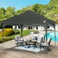 thumbnail image 4 of ABCCANOPY 10' x 10' Dark Gray Outdoor Pop up Canopy Tent Camping Sun Shelter-Series, 4 of 8