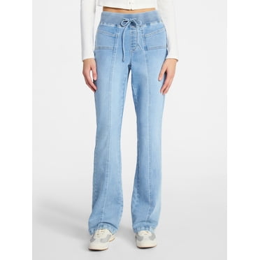 No Boundaries Seam Front Bootcut Pants, 31.5'' Inseam, Women's XXS-XXL