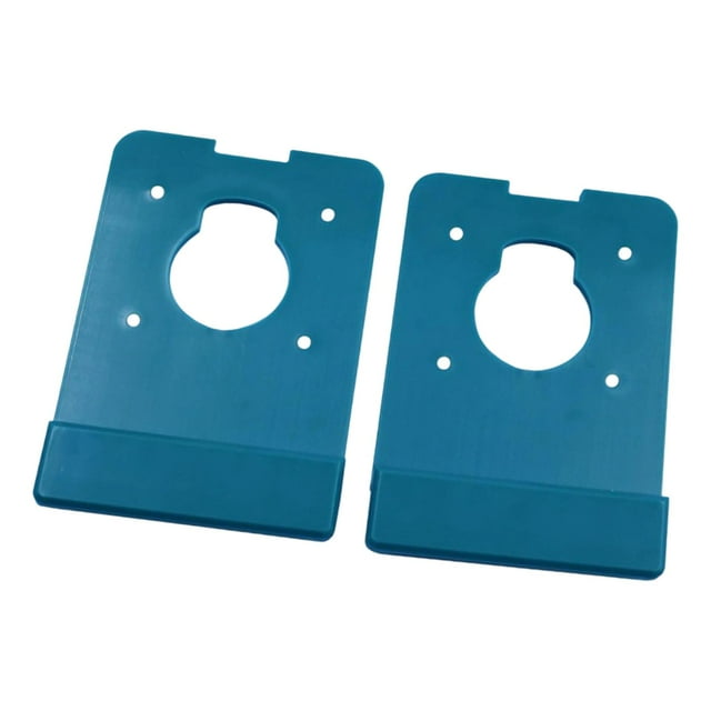 DYNWAVECA Router Guide Rail Adapter Track Saw Adapter Assembly High Performance Reliable Professional for Trim Router Guide Rail System 2pcs