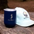 thumbnail image 6 of Aquapelli Vacuum Insulated Wine Tumbler, 12 Ounces, Denim Blue, 6 of 9