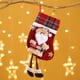 thumbnail image 5 of Calcetín navideño, calcetín grande hecho a mano personalizado, regalos de decoración para fiestas navideñas, adornos para árbol de Navidad, 5 of 5