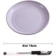 thumbnail image 3 of Platillo Plato Postre Pequeño Paja De Trigo Servicio De Mesa Vajilla, Plato Cena, Aperitivos, Plato Condimento Salsas Sal Snacks Plato Chico, Robusto, Microondas, Xemadio QH-1231-2, 3 of 7