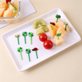 thumbnail image 3 of Children'S Fruit Pick Needle Sticks, Toothpick Decorations, Mini Fruit Cake Dessert Food Lunch Box Bento Accessories, 3 of 5