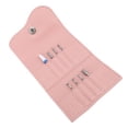 thumbnail image 1 of Bolsa de Perforación de Unas Bolsa de Almacenamiento, Organizador de Taladros de Unas Pu Pun Pink Multi -Propósito Portable 16 Hoyos Probas de Polvo Con 8 Pezas de Taladro de, 1 of 7