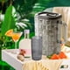 thumbnail image 5 of Hervidor de agua fría 2L Juego de gran capacidad | Jarra de plástico Cool White con 3 tazas | Jarra de nevera que ahorra espacio para zumo, té helado, limonada, bebidas | Ideal para el hogar, la, 5 of 5