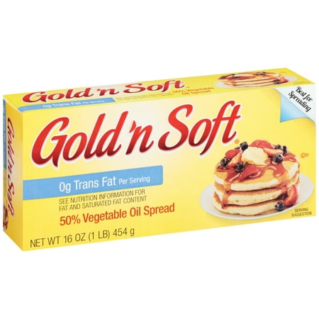 Gold 'n Soft 50% Vegetable Oil Spread, 16 Oz.