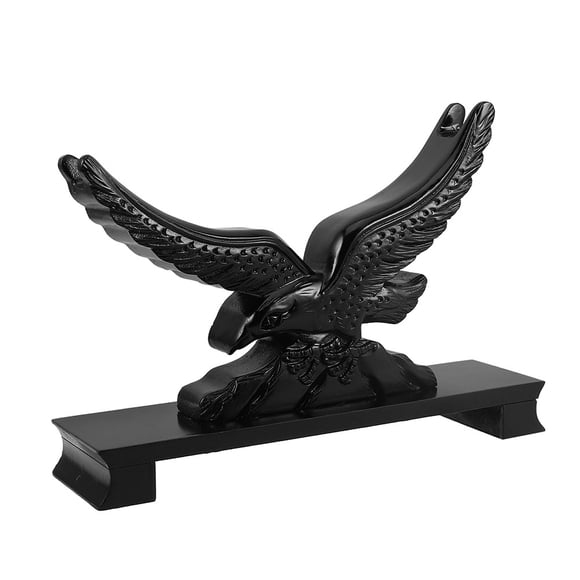Moluckfu Soporte De Resina Para Color Negro Con De Águila Para Exhibición Y Almacenamiento