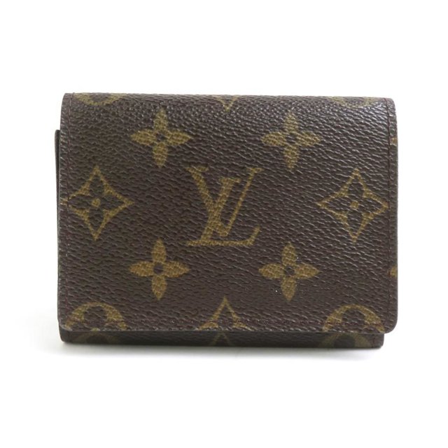 Pre-Owned Louis Vuitton LOUIS VUITTON Business Card Holder/Card Case Monogram... (Good)