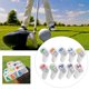 thumbnail image 1 of 10 unids/lote juego de cubierta de cabeza de hierro de Golf, protector de hierros de cubierta de cuña de cuero sintético con número de bordado blanco Baoblaze Cubierta de la cabeza de los hierros de golf, 1 of 8
