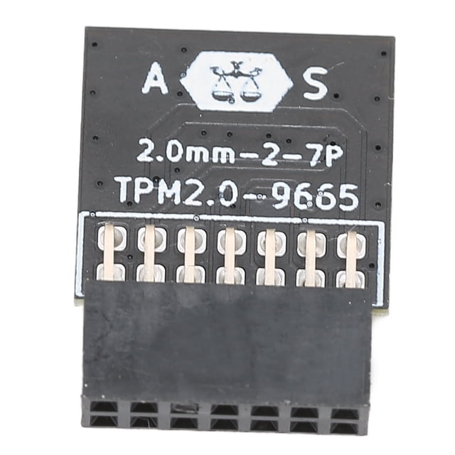 Módulo TPM 2.0 De 14 Pines, Componentes Electrónicos Del Chip TPM Para Windows7 Para Windows8.1 Para Windows10