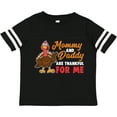 thumbnail image 3 of Inktastic Thanksgiving Mommy Daddy Thankful for Me Boys or Girls Toddler T-Shirt, 3 of 5