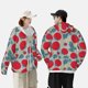 thumbnail image 4 of Fotbe Tomato Chaqueta con Protección Solar UPF 50+ para Hombre y Mujer, Camisa con Capucha y Bolsillos-Medium, 4 of 7