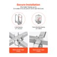 thumbnail image 4 of VEVOR Boat Trailer Guide, 65.7 in with LED Light Trailer Guide Poles, 2PCS High-Hardness Steel Guide-Ons, Wide Adjustable Trailers Guides with PVC Pipes, 4 of 9