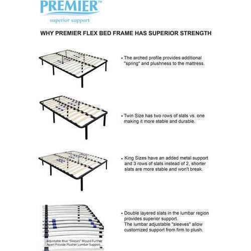 Premier Flex 14 Platform Metal Bed, Premier Platform Bed Frame King