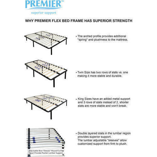 Premier Flex 14 Platform Metal Bed, Premier Platform Bed Frame Queen