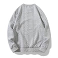 thumbnail image 4 of pstuiky camisa de manga larga para hombre, Blusa/camiseta informal y moderna de color liso con cuello redondo y manga larga para hombre camisetas de hombre s, 4 of 9
