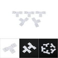 thumbnail image 1 of 4pin x t forma 5pcs conectores de tira led pcb, para luces de tiras led rgb 5050 conectores de 4 piNOS, 1 of 5