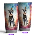 thumbnail image 2 of Hello 2025 Schnauzer Celebrates Happy New Year Firework Balloon 20oz Stainless Steel Tumbler Insulated Cup with Lid Miniature Schnauzer Dog Lover - 02024, 2 of 5