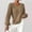 Khaki, variant on Uaswgudfs Women's V-Neck Ribbed Sweater: Pearl Embellishment, Long Sleeve Warmth for Fall/Winter Semi-Formal Wear
