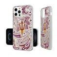 thumbnail image 3 of Arizona State Sun Devils iPhone Paisley Design Clear Case, 3 of 7