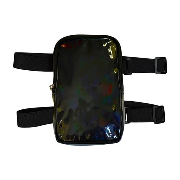 Primegos Outdoor Thigh Bag Waterproof Adjustable Elastic Band Zipper Closure Portable Fanny Pack Large Capacity with Inner Mesh Pocket Jogging Hiking Travel Leg Bag