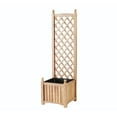 thumbnail image 3 of DMC Lexington Wood Planter Box with Trellis, 3 of 4