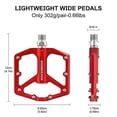 thumbnail image 3 of Pedales de bicicleta ROCKBROS con cojinete plano sellado de aluminio, 302 g, 3 of 7
