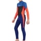 thumbnail image 2 of Traje de neopreno para niños de 2,5 mm que mantiene el calor, manga larga, protección solar, cuerpo completo para azul, 2 of 9
