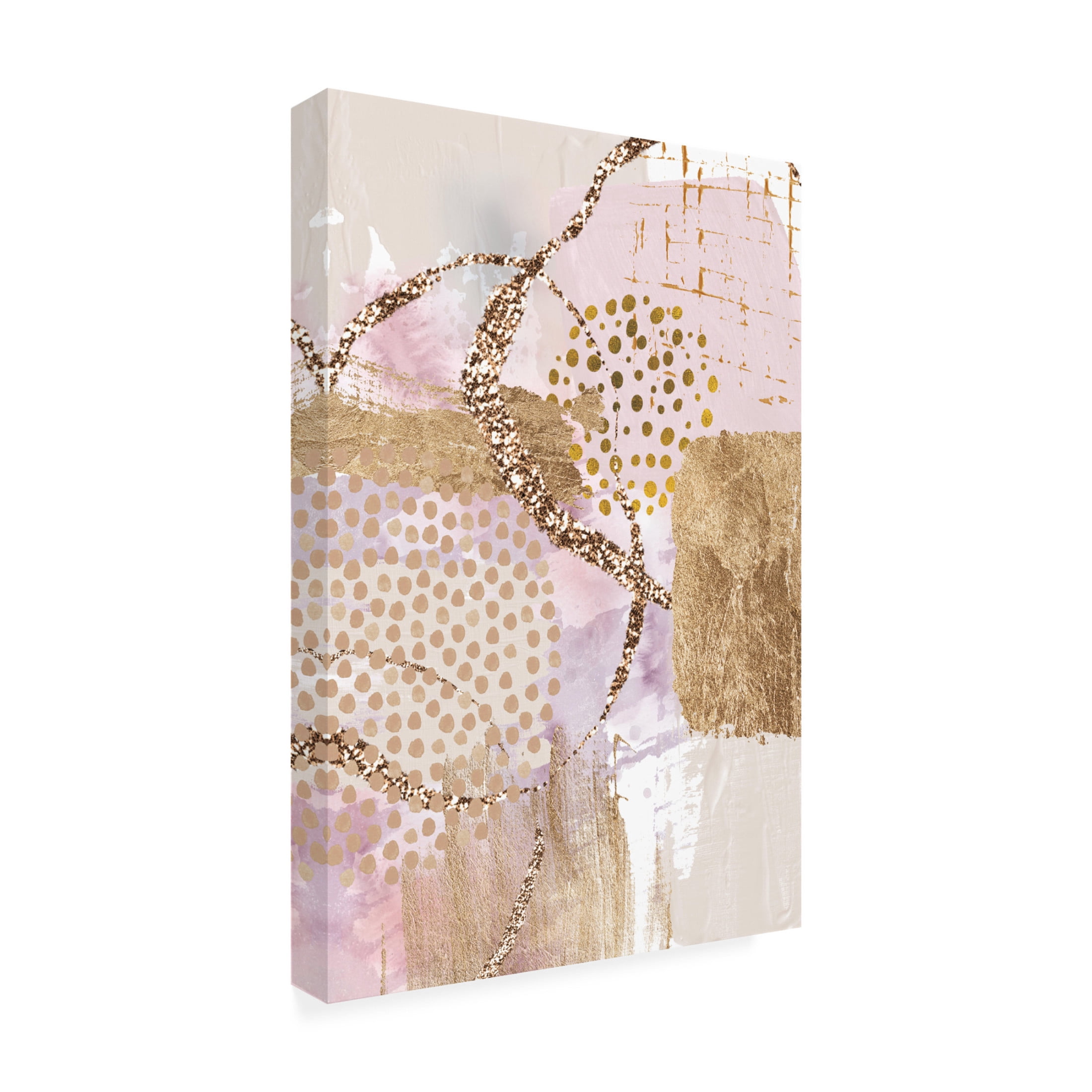 Trademark Fine Art Sally Ann Moss Golden Sunrise 3 Canvas Wall Art