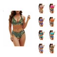 thumbnail image 1 of Bikinis for Women 2026 Trendy Triangle Top with High Waisted Bottom Two Piece Bathing Suits Woman, 1 of 3