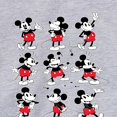 thumbnail image 3 of Mickey & Friends - Mickey Poses Grid - Toddler And Youth Crewneck Fleece Sweatshirt, 3 of 5
