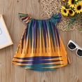 thumbnail image 5 of Coerni Girls African Clothes Kids Off Shoulder Shirt Summer Outfits Traditional Dashiki Ankara Toddler Girls Tees Tops, 5 of 9